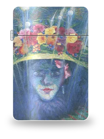 Modern Idol by Umberto Boccioni — art case for a lighter insert