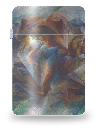 足球运动员的动力（翁贝托·波丘尼）艺术外壳