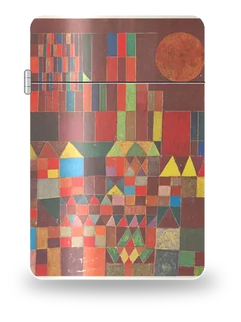 Castle and Sun by Paul Klee — art case for a lighter insert