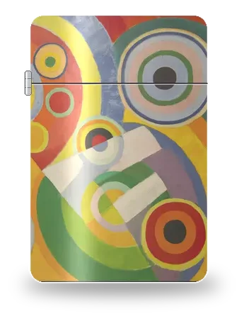 Rythme, Joie de vivre de Robert Delaunay – boîtier d’art pour insert de briquet