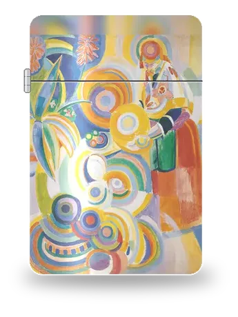 Donna portoghese di Robert Delaunay – cover d’arte per inserto di accendino