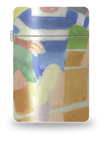 The Runners by Robert Delaunay — art case for a lighter insert