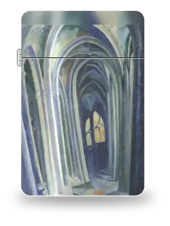 Saint-Séverin di Robert Delaunay – cover d’arte per inserto di accendino