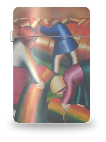 Taking in the Rye by Kazimir Malevich — art case for a lighter insert
