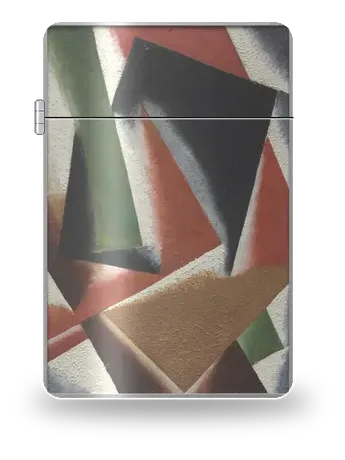 Architettonica pittorica di Ljubov Popova – cover d’arte per inserto di accendino