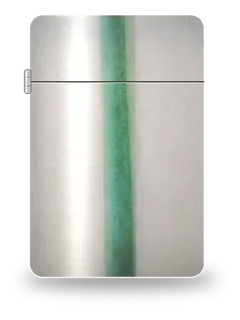 Green Stripe by Olga Rozanova — art case for a lighter insert