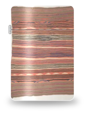 Couverture navajo à bandes (diyugi) de Amériques · Amérique du Nord autochtone – boîtier d’art pour insert de briquet