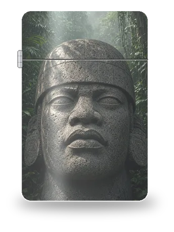 奧爾梅克巨石頭像（古代美洲·安第斯與奧爾梅克）藝術外殼
