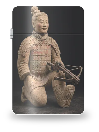 Terracotta Army · Kneeling Archer by Ancient Civilizations · Ancient China — art case for a lighter insert