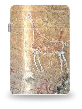 阿卡库斯·长颈鹿（古代文明·史前岩画）艺术外壳