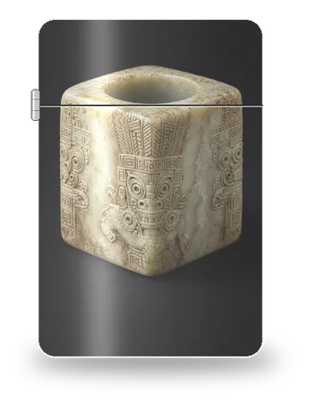 Liangzhu Jade Cong “King of Cong” by Ancient Civilizations · Ancient China — art case for a lighter insert