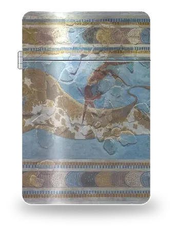 Bull-Leaping Fresco by Ancient Civilizations · Minoan & Aegean — art case for a lighter insert