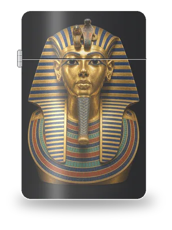 Goldmaske des Tutanchamun von Alte Kulturen · Ägypten – Kunsthülle für einen Feuerzeugeinsatz