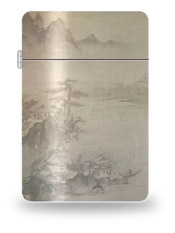 Otto vedute: tarda primavera di An Gyeon – cover d’arte per inserto di accendino