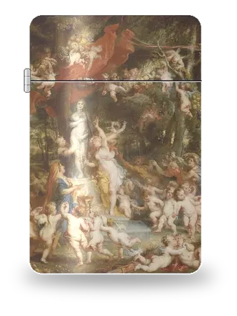 La Fête de Vénus de Pierre Paul Rubens – boîtier d’art pour insert de briquet