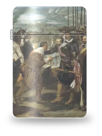 The Surrender of Breda by Diego Velázquez — art case for a lighter insert