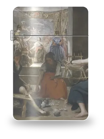 Les Fileuses de Diego Velázquez – boîtier d’art pour insert de briquet