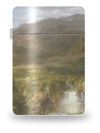 Heart of the Andes by Frederic Edwin Church — art case for a lighter insert