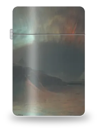 Aurora boreale di Frederic Edwin Church – cover d’arte per inserto di accendino