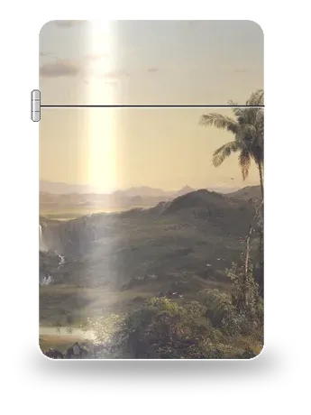 Cotopaxi di Frederic Edwin Church – cover d’arte per inserto di accendino