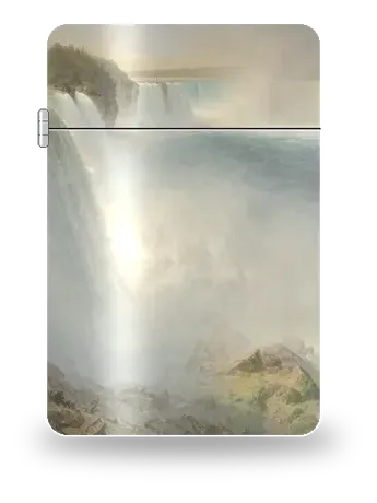 Cascate del Niagara, lato americano di Frederic Edwin Church – cover d’arte per inserto di accendino