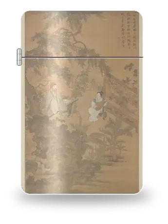 陶穀赠词图（唐寅）艺术外壳