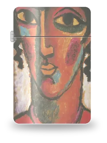 Spanish Woman by Alexej von Jawlensky — art case for a lighter insert