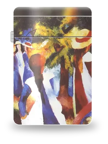 Girls under Trees by August Macke — art case for a lighter insert