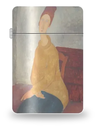 穿黄毛衣的让娜（阿梅代奥·莫迪利亚尼）艺术外壳