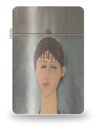 Portrait de Madame Zborowska de Amedeo Modigliani – boîtier d’art pour insert de briquet