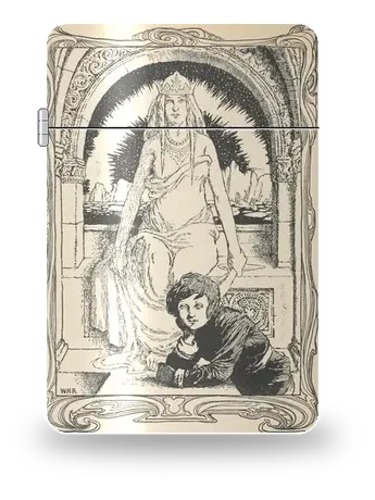 The Snow Queen by W. Heath Robinson — art case for a lighter insert