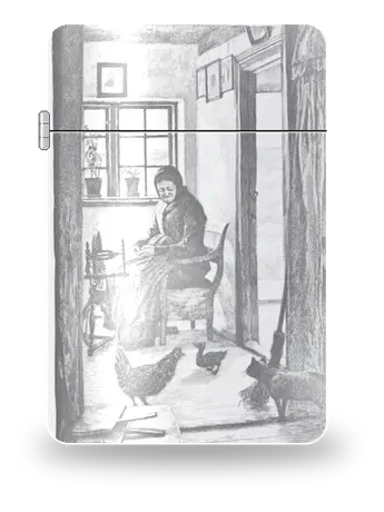 The Ugly Duckling by Hans Tegner — art case for a lighter insert