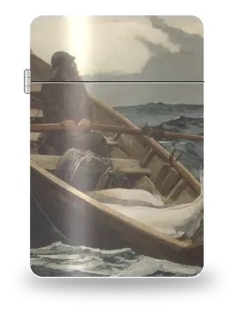 L’avviso della nebbia di Winslow Homer – cover d’arte per inserto di accendino