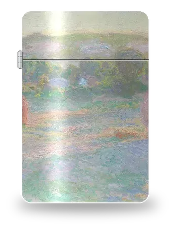 Covoni di grano (fine estate) di Claude Monet – cover d’arte per inserto di accendino