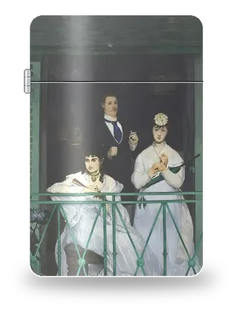 Il balcone di Édouard Manet – cover d’arte per inserto di accendino