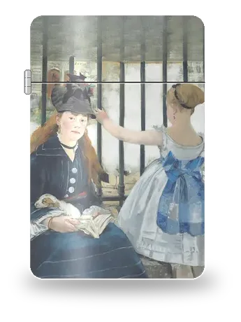 The Railway by Édouard Manet — art case for a lighter insert