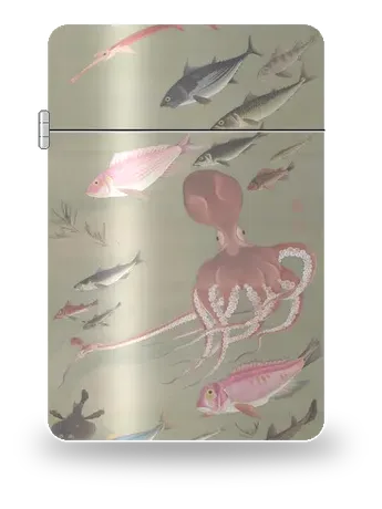 군어도 (문어) (이토 자쿠추) 아트 케이스