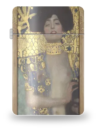 Giuditta I di Gustav Klimt – cover d’arte per inserto di accendino