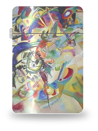 Composition VII de Vassily Kandinsky – boîtier d’art pour insert de briquet