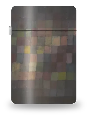 Antico suono di Paul Klee – cover d’arte per inserto di accendino