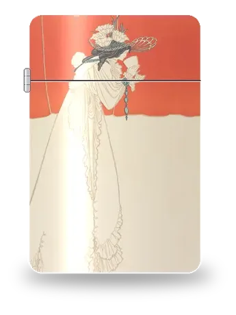 Isotta di Aubrey Beardsley – cover d’arte per inserto di accendino