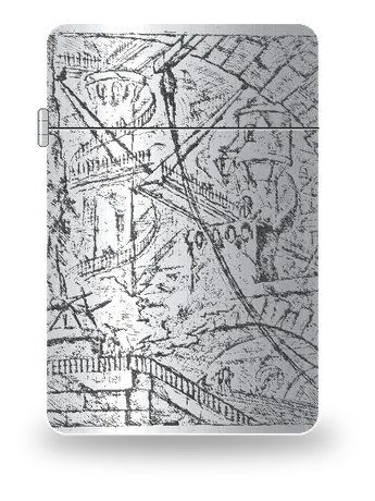 The Drawbridge (Carceri, Plate VII) by Giovanni Battista Piranesi — art case for a lighter insert