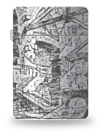 Carceri d'invenzione, Plate XIV: The Gothic Arch by Giovanni Battista Piranesi — art case for a lighter insert