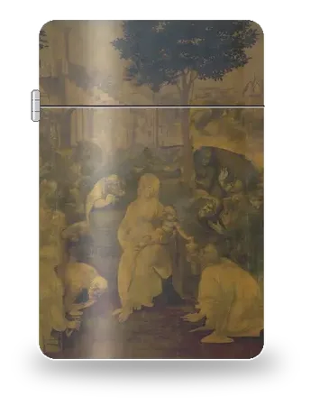 三博士来朝（列奥纳多·达·芬奇）艺术外壳