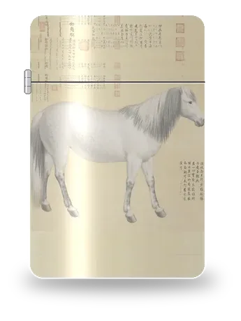 Horse Ruyicong by Giuseppe Castiglione (Lang Shining) — art case for a lighter insert