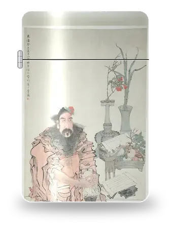 Zhong Kui the Demon Queller by Ren Bonian — art case for a lighter insert