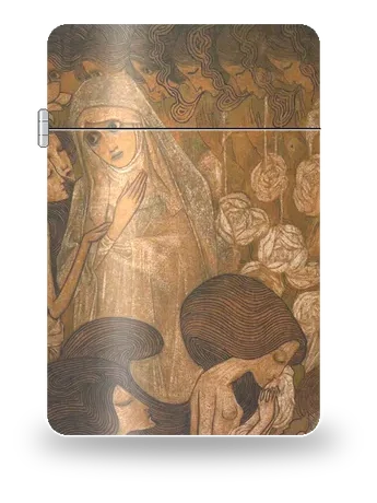 Le tre spose di Jan Toorop – cover d’arte per inserto di accendino