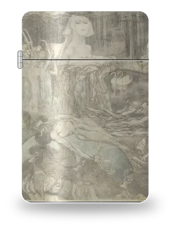 La Sfinge di Jan Toorop – cover d’arte per inserto di accendino