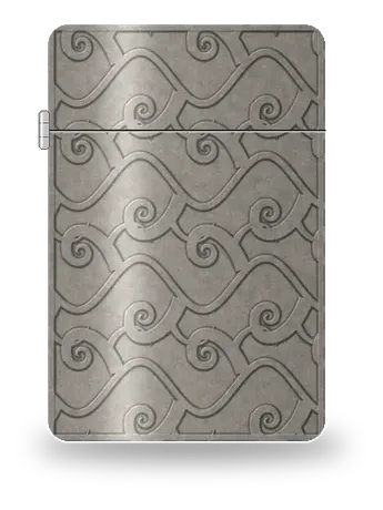Tang Scrolling Vine by Sui–Tang — art case for a lighter insert