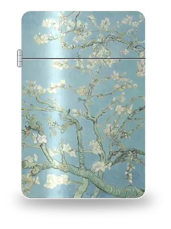 Amandier en fleurs de Vincent van Gogh – boîtier d’art pour insert de briquet